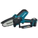 Пила цепная аккумуляторная Makita UC100DWA, 12 В, 4"/10 см, шаг 0.325", паз 1.1 мм
