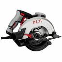 Пила циркулярная электрическая P.I.T. PKS165-C (1200 Вт, 5500 об/мин, 165х20 мм, пропил 35/53 мм, 45°)