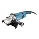 Угловая шлифмашина Makita GA9030SF01, 2400 Вт, 230 мм, 6600 об/м, антивибрационная рукоятка