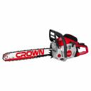 Бензопила CROWNCT20200-18 предназначена для валки и распила крупных бревен. Используется для очень трудоемких работ.Изготовлена для интенсивных работ, обладает повышенным рабочим ресурсом.Превосходное соотношение мощность/масса.Двигатели бензопил CROWN с четырехканальной продувкой более современные и эффективные по сравнению с традиционными двухканальными. Именно благодаря такой технологии удается создавать легкие и компактные пилы с высокой мощностью в своем классе.Высокая эффективность продувки:  Дополнительные каналы в стенке цилиндра позволяют быстрее удалить отработавшие газы, минимизирует остаточное количество выхлопных газов в цилиндре после такта выпуска;Больший объем насыщенной кислородом смеси поступает за то же время такта более плавно и направленно. Топливо-воздушная смесь более однородная, что улучшает самоочистку двигателя, обеспечивает стабильное сгорание топлива в широком диапазоне оборотов.Повышенная мощность и крутящий момент:  Благодаря лучшему наполнению цилиндра свежей смесью, обогащенной кислородом, сгорает больше топлива за один цикл, что, в совокупности с высокой компрессией, позволило увеличить удельную мощность на 20%, особенно в среднем диапазоне оборотов и крутящего момента. Ресурс - Современное покрытие цилиндра с правильной хонинговкой, качественно реализованная продувка, эффективная система распределения смазки, надежная система зажигания, позволяют достичь высокого ресурса, превосходящего старые двухканальные модели при правильной эксплуатации.  