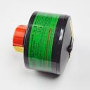 Фильтр противогазовый серии «Бриз-2001» K2 применяется для очистки вдыхаемого загрязненного воздуха от:аммиака и его органических производных.Фильтр марки К2 предназначен для использования:совместно с масками серии Бриз-4301М (ППМ) или лицевыми частями ШМП-1;с любыми другими лицевыми частями с соединительной резьбой по ГОСТ 8762-75.Время защитного действия по тест-веществам:по аммиаку при С0=3500 мг/м3 40 мин.Фильтр применяется при объёмной доле свободного кислорода не менее 17%. Корпус фильтра изготовлен из специальной пластмассы. Соединительная резьба соответствует ГОСТ 8762-75 (40х4,0 мм). Соответствует ТР ТС 019/2011.