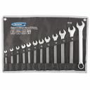 Наборы комбинированных гаечных ключей Набор ключей комбинированных 6-22 мм Gross 15149 (12 шт., CrV, холодный штамп)