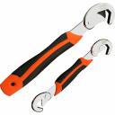 Набор самозажимных ключей HARDEN 2шт, усиленные, 2-комп. рукоятка, 9-23мм 540572