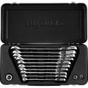 Набор комбинированных ключей Набор комбинированных шарнирных ключей с трещоткой 13 предметов Inforce, Сталь Cr-V, 10-19мм, 06-05-53