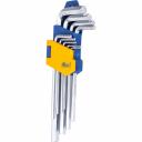 Набор торцевых ключей Набор торцевых шестигранных Г-образных ключей 9шт KRAFT KT 700569