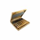 Набор резцов Набор из 8 резцов в деревянной коробке NAREX Profi 868000