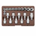 Набор головок торцевых Набор головок торцевых, внешний TORX®, и насадок с вставками-битами TORX® Ombra 953222 055582, 22 предмета