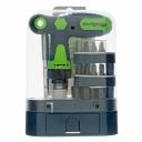 Наборы отверток Отвертка Сибртех 13382, Т-образная, реверсивная+ биты, 33 предмета, PH+SL+PZ+Torx+Hex+TT, CrV, 2к рукоятка