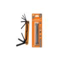 Tdm Набор ключей TORX раскладной: T9 - T40, углеродистая сталь, блистер Гранит SQ1020-0211 1 шт