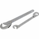 Шарнирный ключ для круглых шлицевых гаек Ключ для круглых шлицевых гаек (шарнирный, 8-19 мм, набор 2 шт) Top Tools 35D251