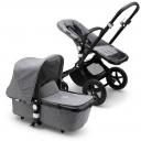 Коляска 2 в1 Bugaboo Cameleon3 Plus Complete Black/Grey Melange/grey melange 230162GM01