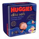 Подгузники-трусики HUGGIES Подгузники трусики Elite Soft ночные 9-14 кг