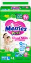 Подгузники-трусики Merries Good skin L 9-14кг 44шт