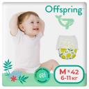 Трусики-подгузники Offspring Лимоны M (6-11 кг), 42 шт.