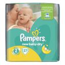 Подгузники Pampers 2 3-6кг 27 шт.