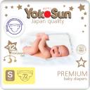 Подгузники YokoSun Premium S (3-6 кг) 72 шт