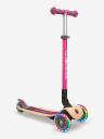 Самокат Globber PRIMO FOLDABLE WOOD LIGHTS, Розовый