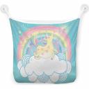 Настенная сетка-органайзер для ванной для игрушек JOYARTY Радужный единорог tgb_59622