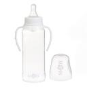 Бутылочка для детей MUM&BABY Бутылочка для кормления, классическое горло, с ручками, от 3 мес.