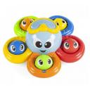 Игрушка для ванной Chicco Осьминог Билли (00010037000000), желтый/зеленый/голубой/красный