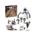 Конструктор LEGO Star Wars 75372 Clone Trooper & Battle Droid Battle Pack, 215 дет.