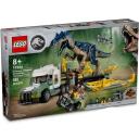 Конструктор LEGO Jurassic World 76966 Конструктор Миссии динозавров: Транспортный грузовик Аллозавра