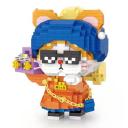 Конструктор LOZ Кошечка с магнитофоном из 90-х 880 деталей NO. 9279 Kitty with recorder from 90s iBlockFun Series