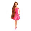 Кукла Наша Игрушка Lucy модница в атласном платье 28 см в ассортименте (модель по наличию)