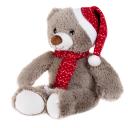 GULLIVER Мягкая игрушка Мишка в колпаке и шарфе, 35 см