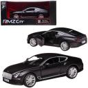 Машинка металлическая Uni-Fortune RMZ City 1:32 TheBentleyContinental GT 2018 черн. матов.