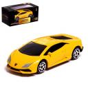 Машина металлическая Автоград LAMBORGHINI HURACAN LP610-4, 1:64, жёлтый 7335845