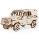 Деревянный конструктор Lemmo, сборная модель Внедорожник Алькор для мальчиков, девочек, взрослых