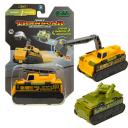 Игровой набор 1toy Transcar Double, Бронебой-Экскаватор, 8 см