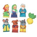 Игра-конструктор «Репка», 7 деталей, 9 см