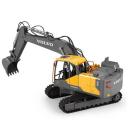 Экскаватор Double E Volvo EC160E (E568-003), без насадок, 1:16, 61 см, серый/желтый