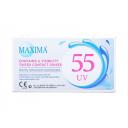 Контактные линзы Maxima 55 UV на месяц 6 линз R 8,9 -5,50