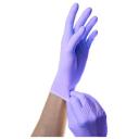 Перчатки смотровые SFM Supersoft Nitrile, 100 пар, размер: XL, цвет: фиолетово-голубой, 1 уп.