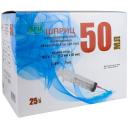 Шприц SFM трехкомпонентный, 40 мм x 1.2 мм, размер: 18G, 50 мл, 25 шт.