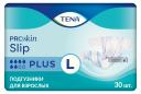 Подгузники TENA Slip Plus L дышащие 30 шт.