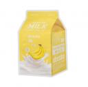 Маска для лица тканевая A'PIEU Banana Milk One-Pack, 21 г