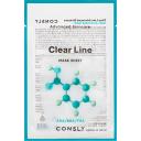 Маска для лица CONSLY Выравнивающая тканевая маска с фруктовыми кислотами Clear Line Mask Sheet 25