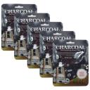 Ekel Маска тканевая с экстрактом древесного угля Charcoal Ultra Hydrating Essence Pack, 150 г, 25 мл, 5 шт. по 25 мл