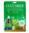 Маска для лица Ekel Cucumber Premium Vital Mask антивозрастная с экстрактом огурца 25 мл