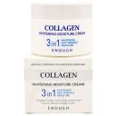 Enough Collagen Whitening Moisture Cream 3 in 1 Увлажняющий отбеливающий крем для лица с коллагеном 3 в 1 50 мл 50 г 1 шт. 1 шт. пластиковая банка