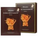 JMsolution Корейская тканевая маска для лица с комплексом аминокислот увлажняющая THE NATURAL CORDYCEPS MILITARIS MASK moisture, jm solution 10 штук