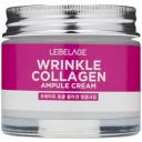 Lebelage Ampule Cream Wrinkle Collagen Ампульный крем для лица с коллагеном против морщин 70 мл 70 г 1 шт. 1 шт. стеклянная банка