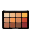 Тени для век VISEART Палетка матовых теней для век PRO 10 Warm Matte