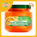 Маска для секущихся и очень поврежденных волос реанимирующая Garnier Fructis SOS Кератин