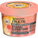GARNIER Fructis маска 3в1 Superfood Ананас для длинных и тусклых волос, 390 г, 390 мл, банка