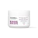 Маска для волос GOLDWELL Маска для осветленных и мелированных волос Dualsenses Blondes & Highlights 60 Sec Treatment 200